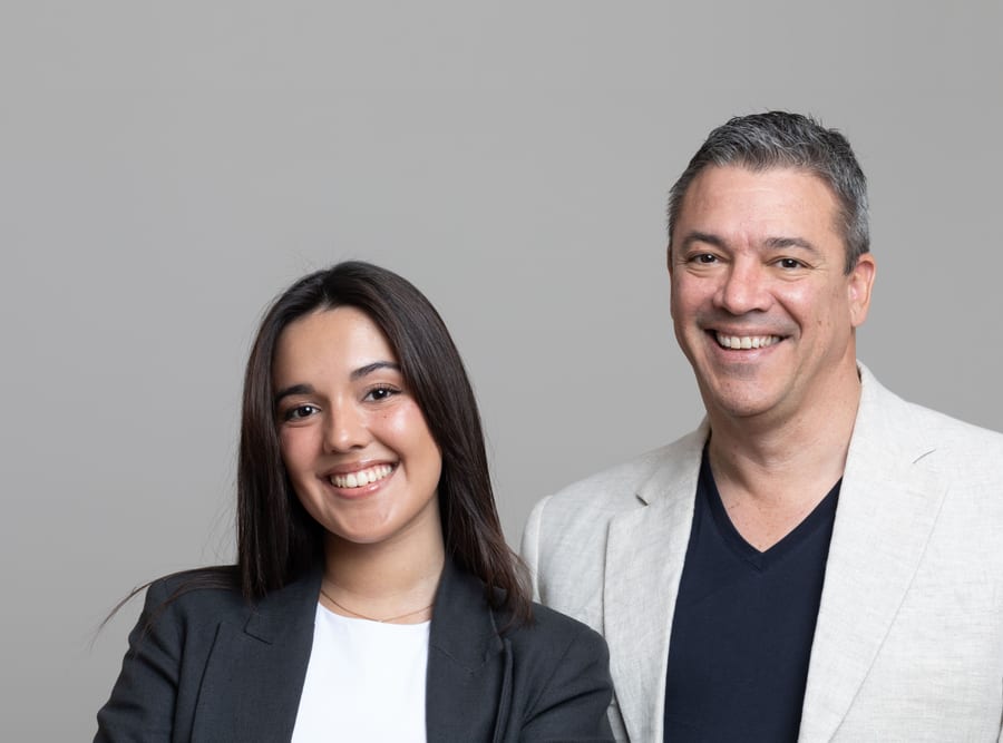 Valentina Parra Lobo y Augusto Parra